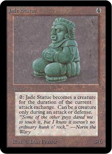 Statue de jade