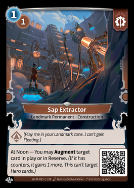 Extracteur de Sève - C Axiom