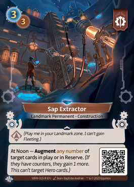 Extracteur de Sève - R Axiom