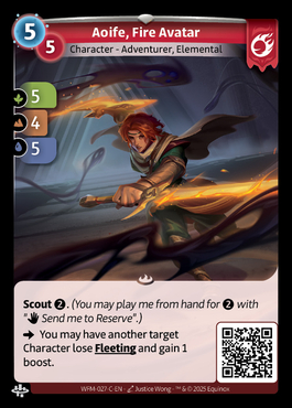 Aoife, Avatar de Feu - C Bravos