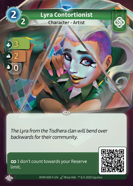 Contorsionniste Lyra - F Muna
