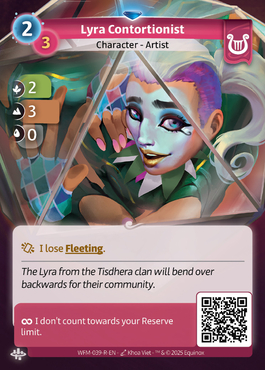 Contorsionniste Lyra - R Lyra