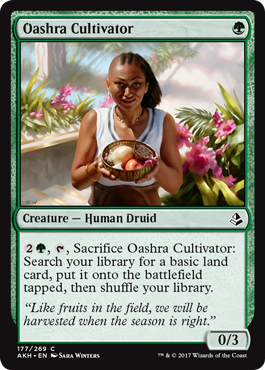 Cultivatrice d'Oashra