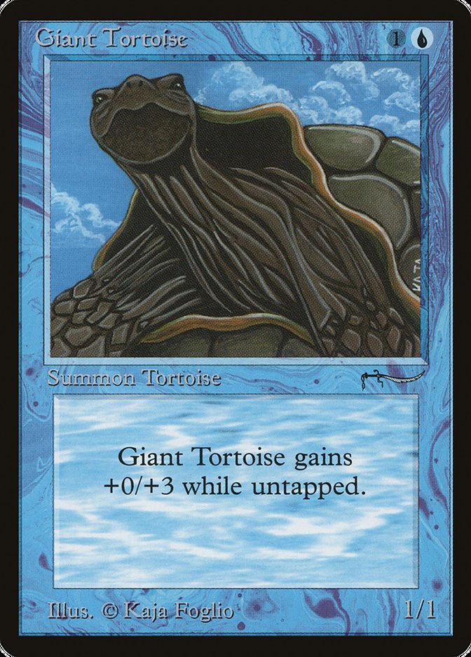 Tortue marine géante