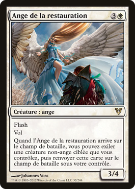 Ange de la restoration