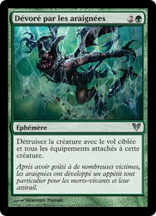 Dévoré par les araignées