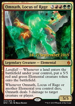 Omnath, Locus de rage