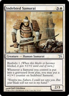 Samouraï redevable