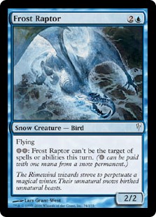Rapace de givre