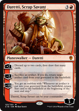 Daretti, savant ferrailleur