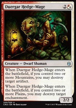 Mage des haies duergar