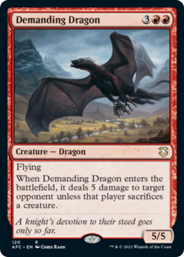 Dragon exigeant