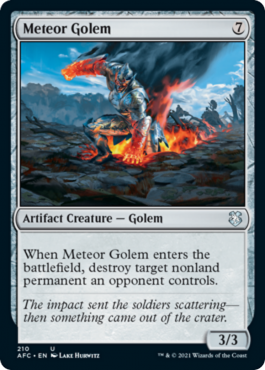 Golem météoritique