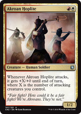 Hoplites akroens