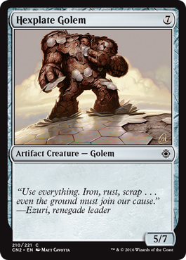 Golem d'hexaplaques