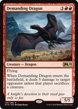 Dragon exigeant