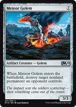 Golem météoritique