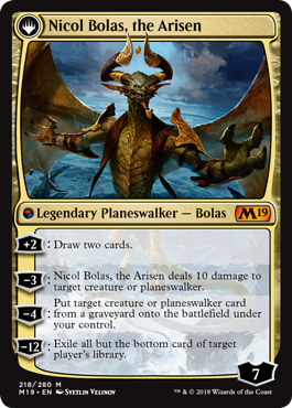 Nicol Bolas, le dévastateur / Nicol Bolas, le transcendé