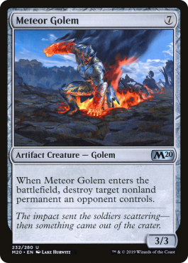 Golem météoritique