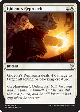 Reproche de Gideon