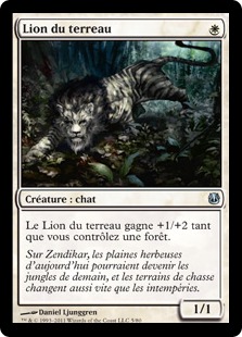 Lion du terreau