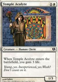 Acolyte du temple