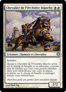 Chevalier de l'Orchidée blanche