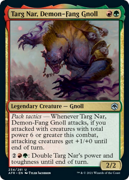 Targ Nar, gnoll croc-démon