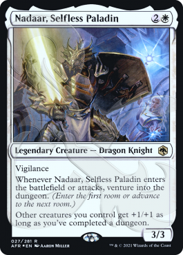 Nadaar, paladin dévoué