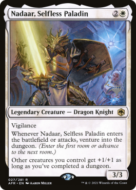 Nadaar, paladin dévoué