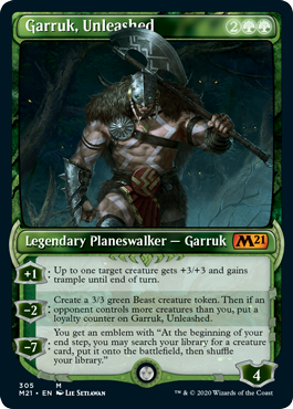 Garruk, libéré