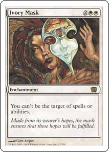 Masque d'ivoire