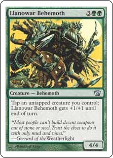 Béhémoth de Llanowar