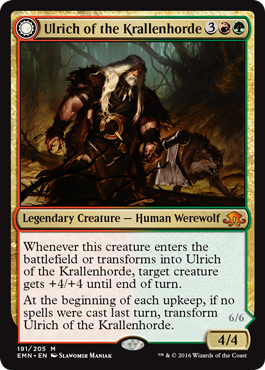 Ulrich de la Krallenhorde / Ulrich, alpha incontesté