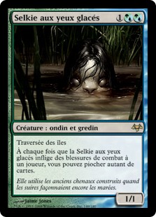 Selkie aux yeux glacés