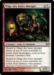 Mage des haies duergar