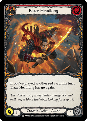 Blaze Headlong (Red)