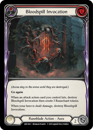 Bloodspill Invocation (Red)