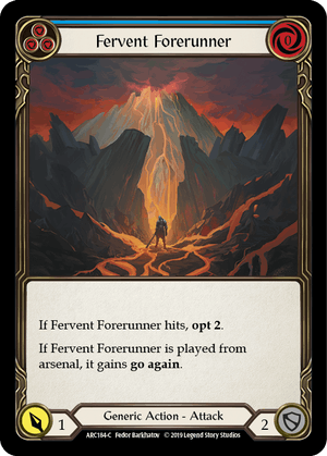 Fervent Forerunner (Blue)