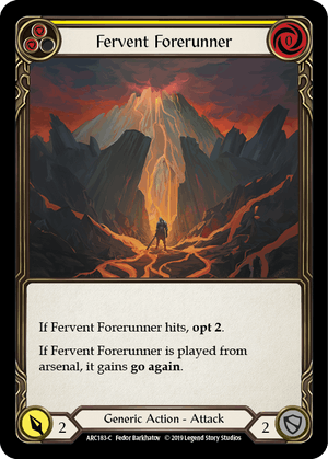 Fervent Forerunner (Yellow)