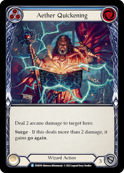 Aether Quickening (Blue)