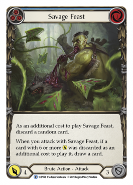 Savage Feast (Blue)