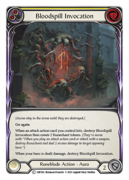 Bloodspill Invocation (Yellow)