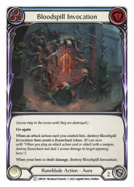 Bloodspill Invocation (Blue)