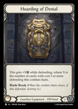 Hoarding of Denial