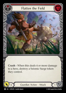 Flatten the Field (red)
