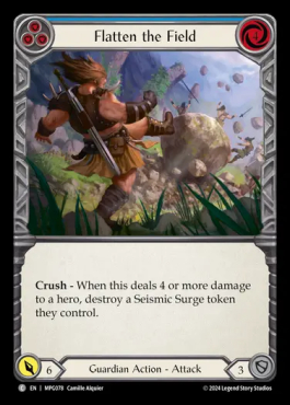Flatten the Field (blue)