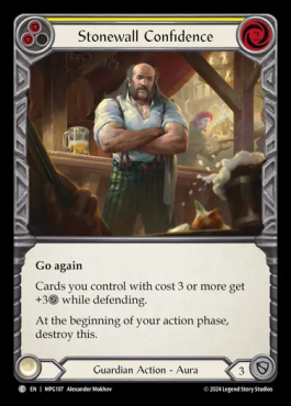 Stonewall Confidence (Yellow)