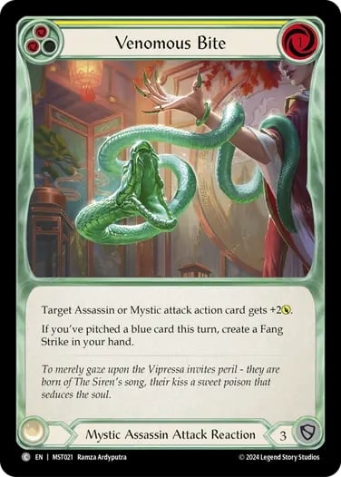 Venomous Bite (yellow)