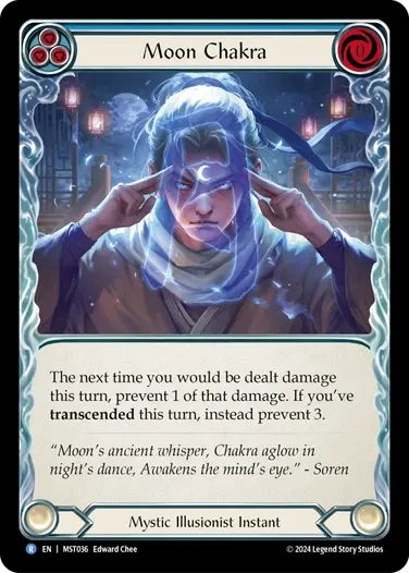 Moon Chakra (blue)